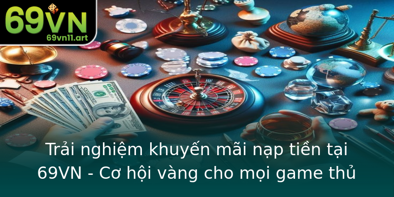 Trải nghiệm khuyến mãi nạp tiền tại 69VN - Cơ hội vàng cho mọi game thủ Trải nghiệm khuyến mãi nạp tiền tại 69VN - Cơ hội vàng cho mọi game thủ